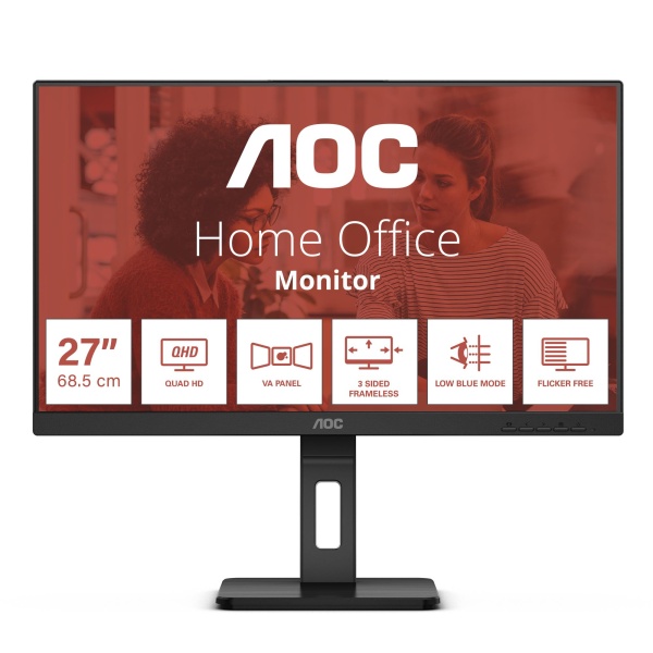 27" Full HD LCD monitor AOC Q27E3UMF