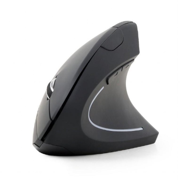 Hiir GEMBIRD MUSW-ERGO-01 must, optiline, ergonoomiline