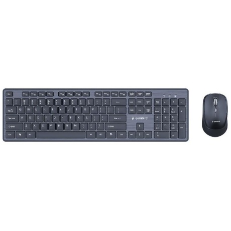 Klaviatuur + hiir GEMBIRD WRL /ENG DESKTOP BK KBS-WCH-04