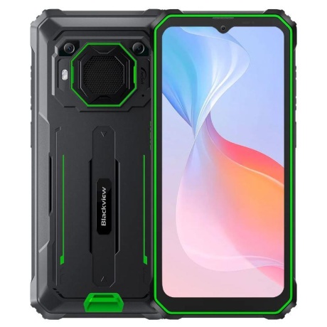Nutitelefon BLACKVIEW BV6200 PRO 128GB, BLACK/GREEN
