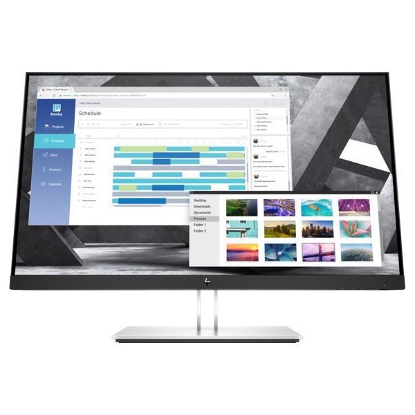 LCD Monitor HP E27q G4, 27"/68 cm, Panel IPS, 2560x1440, 16:9, 5 ms, 9VG82AA#ABB
