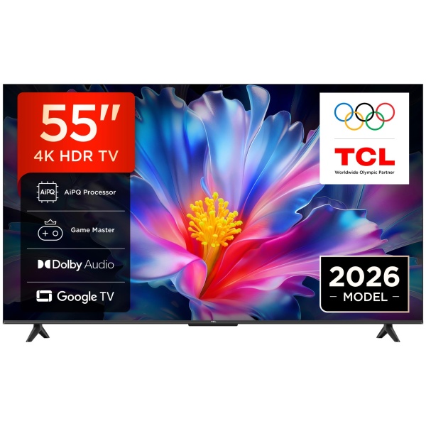 55" 4K QLED Smart Google TV teler TCL 55P6L