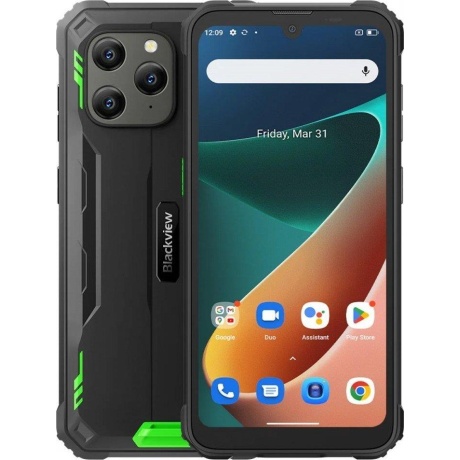 Nutitelefon BLACKVIEW BV5300 PRO, 64GB, BLACK/GREEN