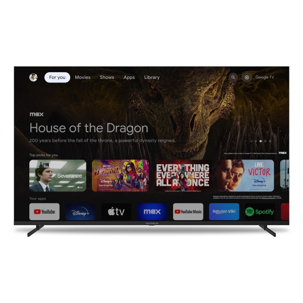 65" 4K Smart Google TV THOMSON 65UG4S14