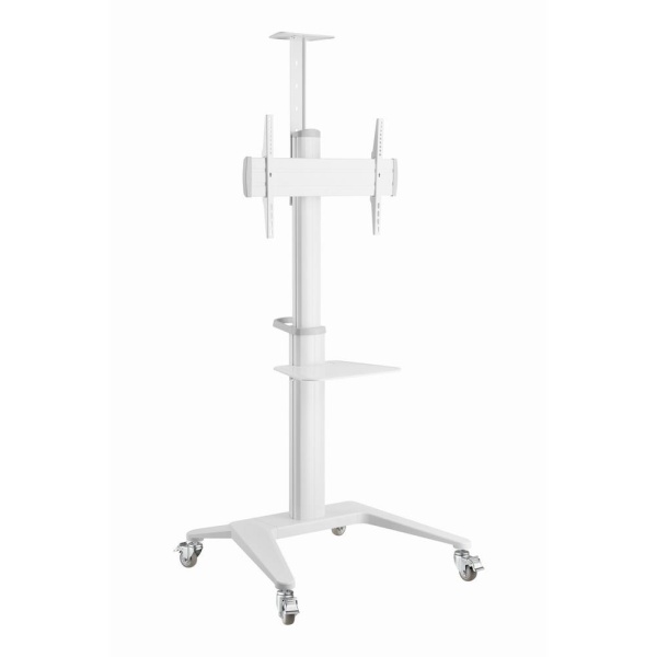 Ekraanialus ratastel (37-70") GEMBIRD TVS-70T-02-W