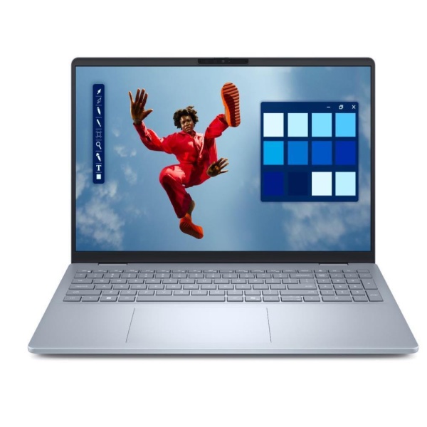 Sülearvuti DELL 16 PLUS DB16250, U7-256V, 16", RAM 16GB, SSD 512GB, EN, W11 Pro, Ice Blue
