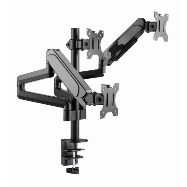 Triple Monitor Desk Mount GEMBIRD MA-DA3-01 (17"-27")