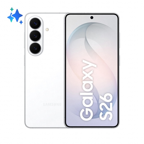Nutitelefon SAMSUNG GALAXY S26 256GB WHITE SM-S942BZWG