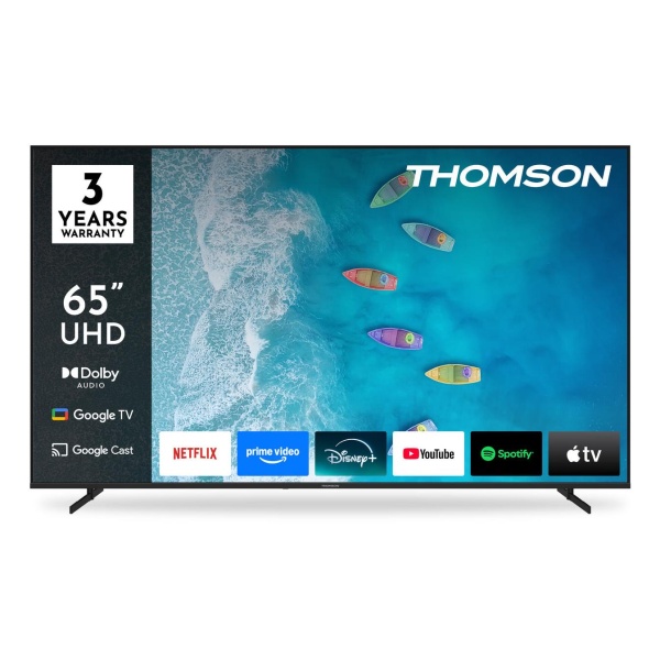 65" 4K Smart Google TV teler THOMSON 65UG4S15