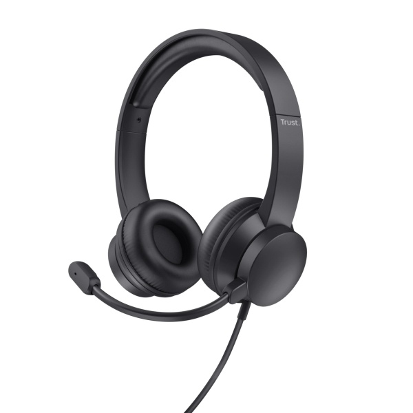 Headphones TRUST HS-201 USB PC 25373