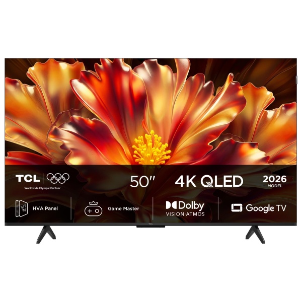 50" 4K QLED Smart Google TV teler TCL 50QLED780L
