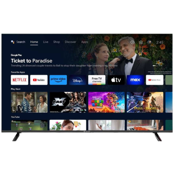 55" 4K LED Smart Android TV E-STAR LEDTV55A1T2