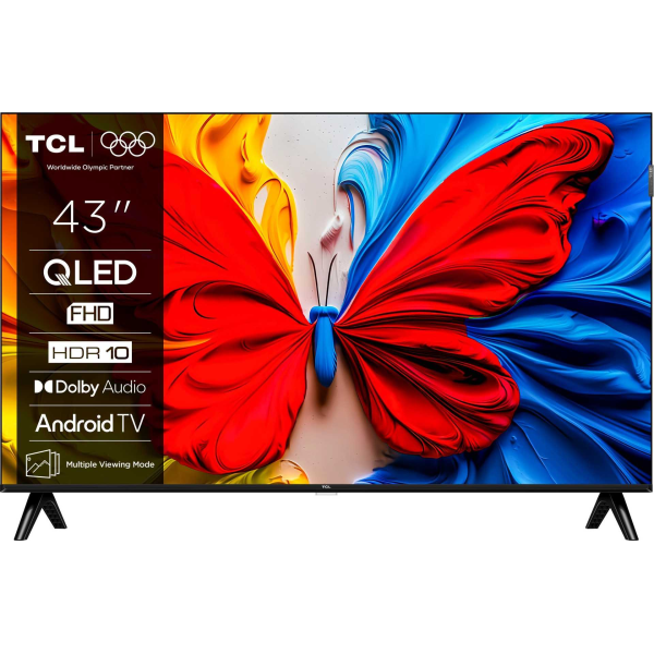 43" FHD QLED Smart Google TV teler TCL 43S5K