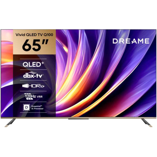 65" 4K QLED Smart Google TV teler DREAME 65Q100