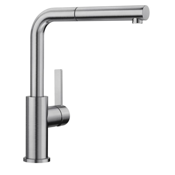 Kitchen Faucet BLANCO LANORA-S Brushed Stainless Steel HD