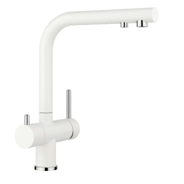 Kitchen Faucet With Filter Capability BLANCO FONTAS II White HD