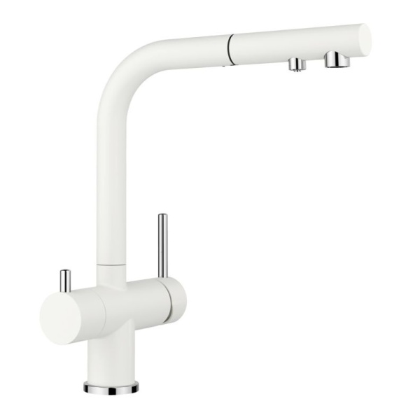 Köögisegisti filtri valmidusega BLANCO FONTAS-S II White HD