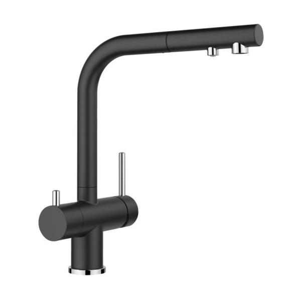 Köögisegisti filtri valmidusega BLANCO FONTAS-S II Black HD