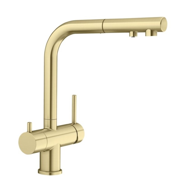 Köögisegisti filtri valmidusega BLANCO FONTAS-S II Satin Gold HD