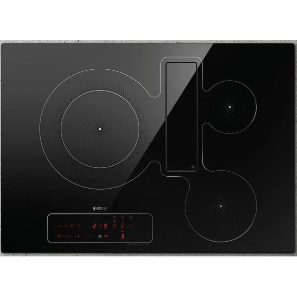 Built-In Induction Hob With Extractor ELICA NIKOLATESLA FIT 3Z BL/F BO/60