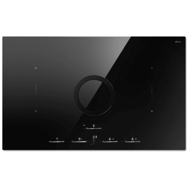 Induction Hob With Extractor ELICA NIKOLATESLA SWITCH GLOW EVO BL/A/83