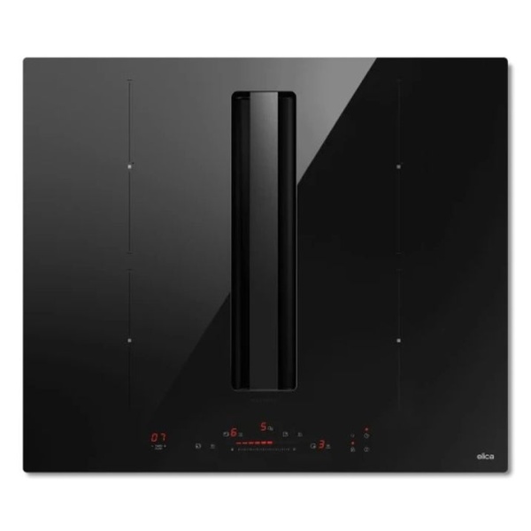 Induction Hob With Extractor ELICA NIKOLATESLA ALPHA B SL BL/A/60