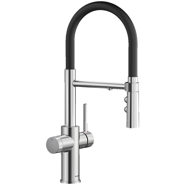 Köögisegisti filtri valmidusega BLANCO CATRIS-S Flexo Stainless Steel Finish