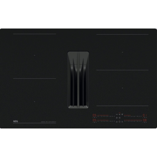 Induction Hob With Extractor AEG TH84CC23CZ