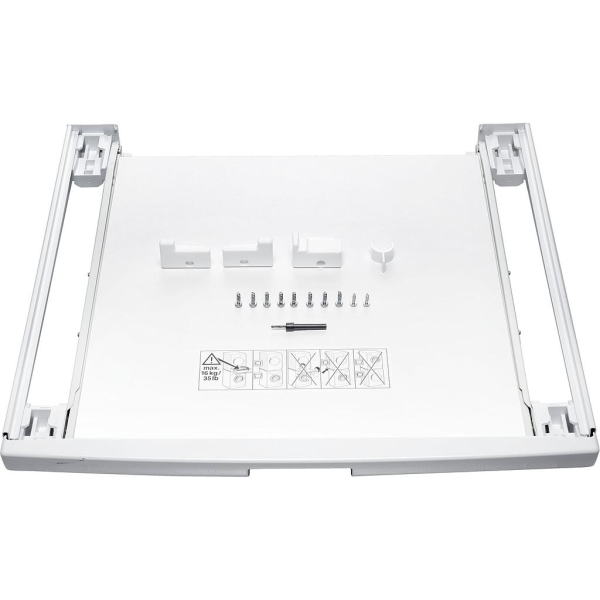 Kuivati virnastuskomplekt väljatõmmatava riiuliga BOSCH WTZ11400