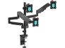 Triple Monitor Desk Mount ONKRON G280-B (3x13"-32")