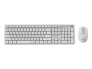 Keyboard + Mouse GEMBIRD KBS-WMS-01-W-CYRL White, RU