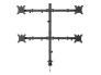 Quadruple Monitor Desk Mount GEMBIRD MA-D4-01 (13"-32")