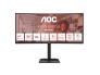 34" Quad HD LCD monitor AOC CU34E4CV