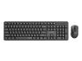 Keyboard + Mouse GEMBIRD WRL KBS-WMS-01-CYRL Black, RU