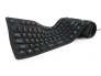 Klaviatuur GEMBIRD KB-109F-B painduv, must, EN