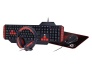 Mänguri komplekt GEMBIRD GGS-UMG4-02 must/punane, EN