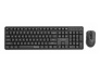 Keyboard + Mouse GEMBIRD KBS-WMS-01 Black, EN
