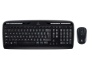 Klaviatuur + hiir LOGITECH MK330 must, EN