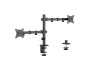 Dual Monitor Desk Mount GEMBIRD MA-D2-03 (2x17"-32")